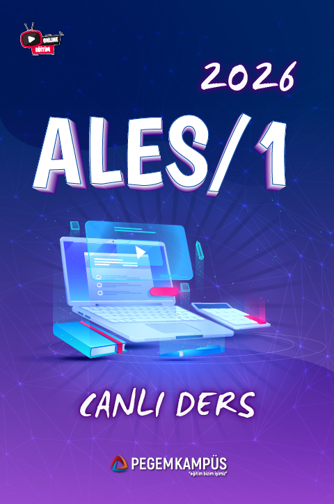 2026 ALES/1 Canlı Ders + Online Materyaller 2026 ALES/1 Canlı Ders + Online Materyaller