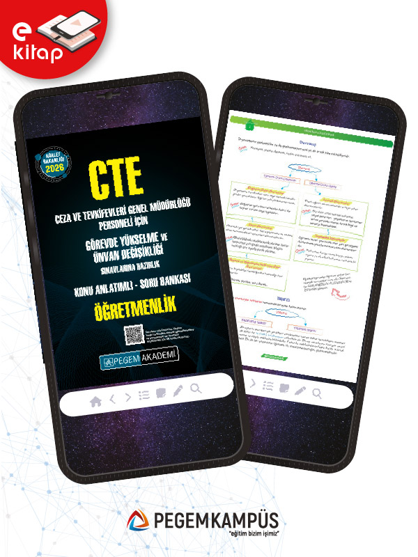 2026 CTE Adalet Bakanlığı Ceza ve Tevkifevleri Genel Müdürlüğü Görevde Yükselme ve Ünvan Değişikliği Sınavlarına Hazırlık Konu Anlatımlı Soru Bankası ÖĞRETMENLİK E-Kitap 2026 CTE Adalet Bakanlığı Ceza ve Tevkifevleri Genel Müdürlüğü Görevde Yükselme ve Ünvan Değişikliği Sınavlarına Hazırlık Konu Anlatımlı Soru Bankası ÖĞRETMENLİK E-Kitap