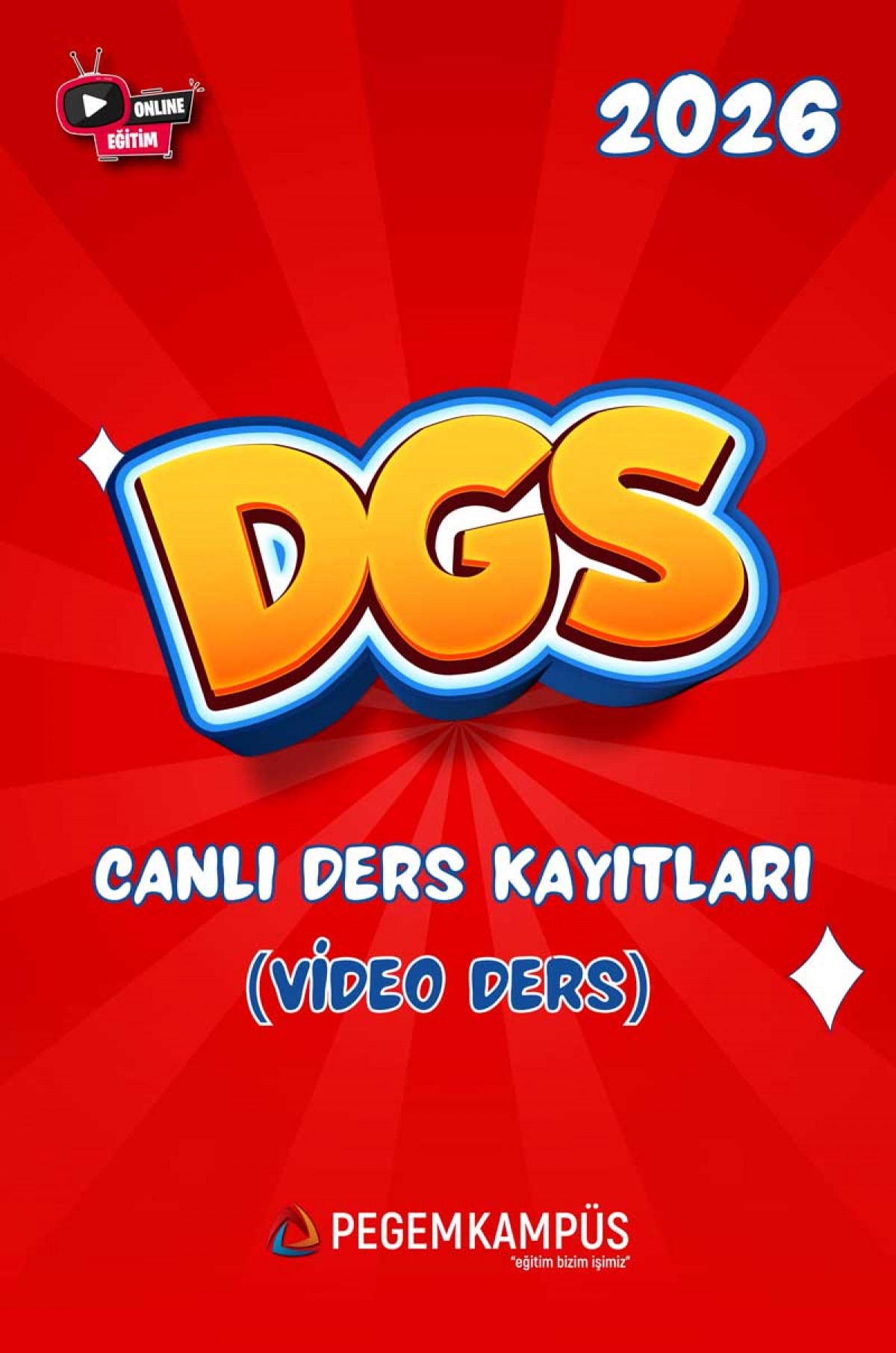 2026 DGS Canlı Ders Kayıtları (Video Ders)