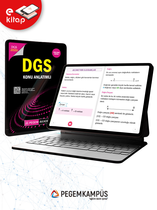 2026 DGS Konu Anlatımlı E-Kitap