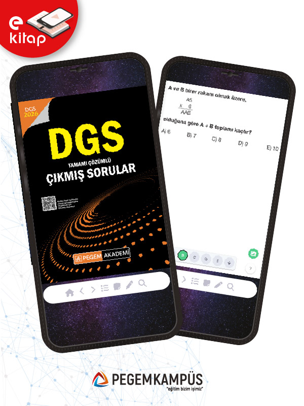 2026 DGS Tamamı Çözümlü Çıkmış Sorular (e-kitap) 2026 DGS Tamamı Çözümlü Çıkmış Sorular (e-kitap)