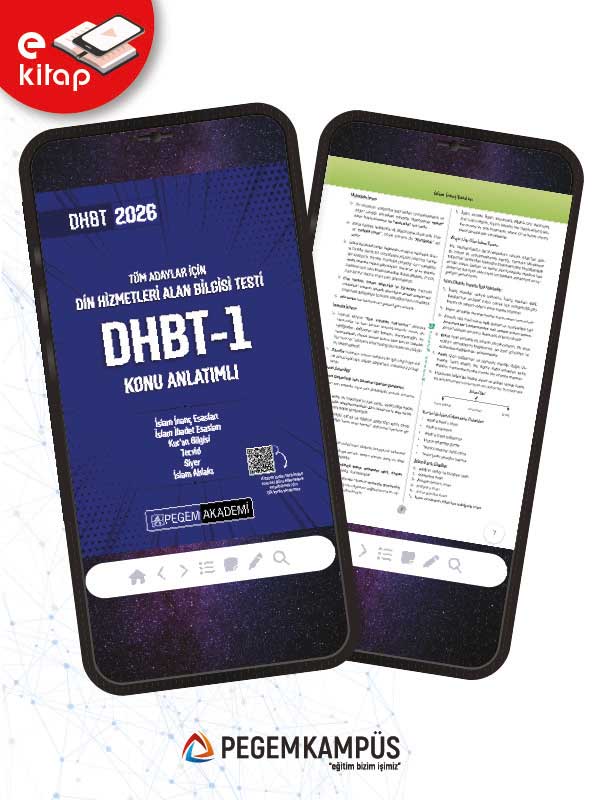 2026 Din Hizmetleri Alan Bilgisi Testi DHBT-1 Konu Anlatımlı E-Kitap 2026 Din Hizmetleri Alan Bilgisi Testi DHBT-1 Konu Anlatımlı E-Kitap