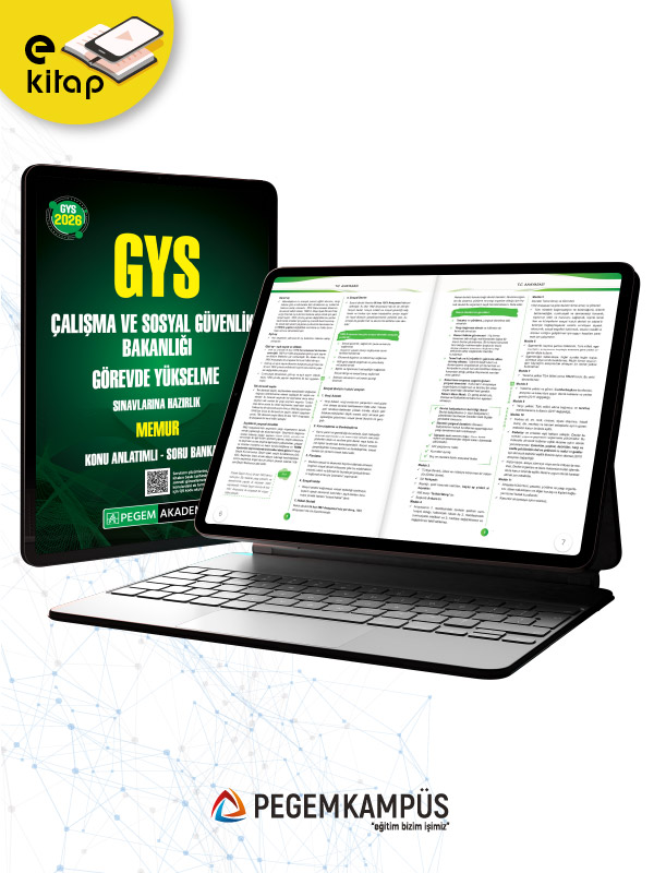 2026 GYS Çalışma ve Sosyal Güvenlik Bakanlığı Görevde Yükselme Sınavlarına Hazırlık MEMUR Konu Anlatımlı Soru Bankası E-Kitap 2026 GYS Çalışma ve Sosyal Güvenlik Bakanlığı Görevde Yükselme Sınavlarına Hazırlık MEMUR Konu Anlatımlı Soru Bankası E-Kitap