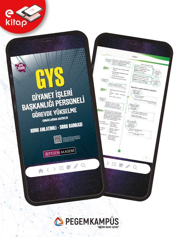 2026 GYS Diyanet İşleri Başkanlığı Personeli Görevde Yükselme Sınavlarına Hazırlık Konu Anlatımlı Soru Bankası E-Kitap 2026 GYS Diyanet İşleri Başkanlığı Personeli Görevde Yükselme Sınavlarına Hazırlık Konu Anlatımlı Soru Bankası E-Kitap