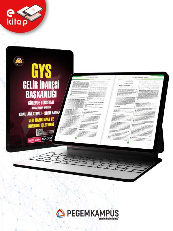 2026 GYS Gelir İdaresi Başkanlığı Görevde Yükselme Sınavlarına Hazırlık Konu Anlatımlı Soru Bankası E-Kitap - VERİ HAZIRLAMA ve KONTROL İŞLETMENİ 2026 GYS Gelir İdaresi Başkanlığı Görevde Yükselme Sınavlarına Hazırlık Konu Anlatımlı Soru Bankası E-Kitap - VERİ HAZIRLAMA ve KONTROL İŞLETMENİ