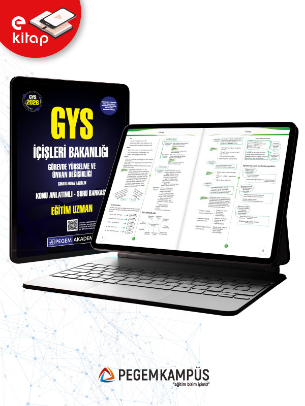2026 GYS İçişleri Bakanlığı Görevde Yükselme Sınavlarına Hazırlık Konu Anlatımlı Soru Bankası EĞİTİM UZMANI E-Kitap 2026 GYS İçişleri Bakanlığı Görevde Yükselme Sınavlarına Hazırlık Konu Anlatımlı Soru Bankası EĞİTİM UZMANI E-Kitap