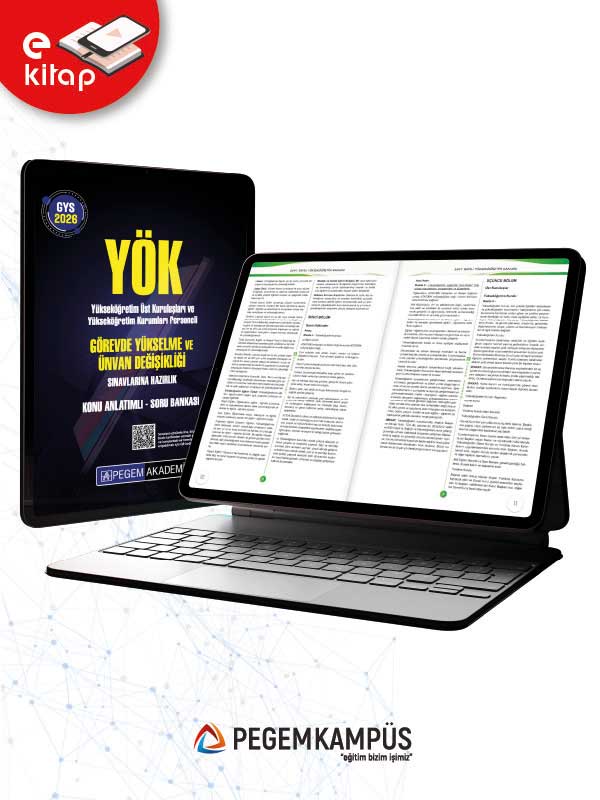 2026 GYS YÖK Görevde Yükselme ve Ünvan Değişikliği Sınavlarına Hazırlık Konu Anlatımlı Soru Bankası E-Kitap 2026 GYS YÖK Görevde Yükselme ve Ünvan Değişikliği Sınavlarına Hazırlık Konu Anlatımlı Soru Bankası E-Kitap