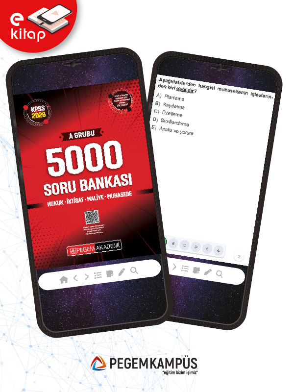 2026 KPSS A Grubu 5000 E-Soru Bankası 2026 KPSS A Grubu 5000 E-Soru Bankası