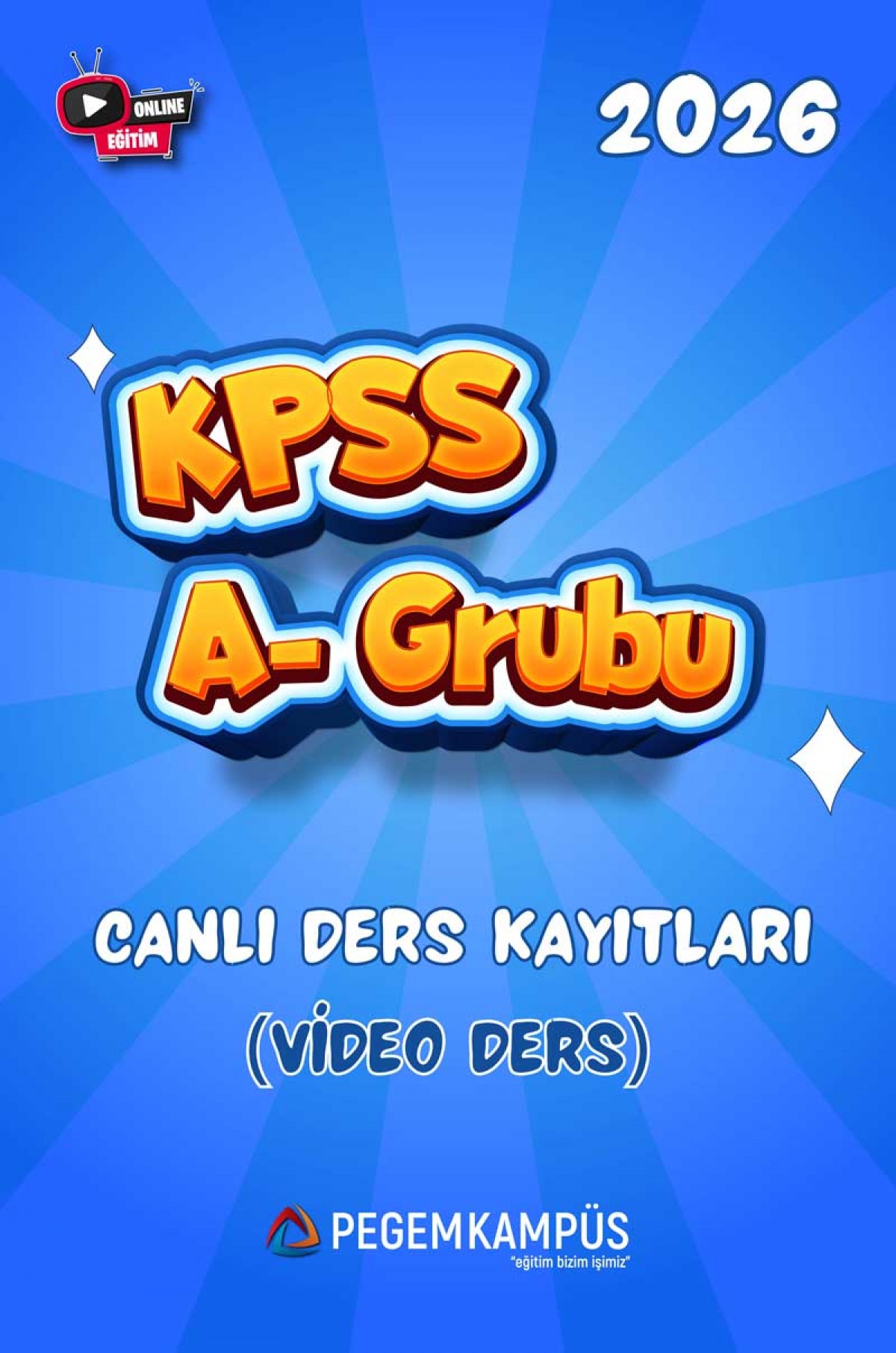 2026 KPSS A Grubu Canlı Ders Kayıtları (Video Ders)