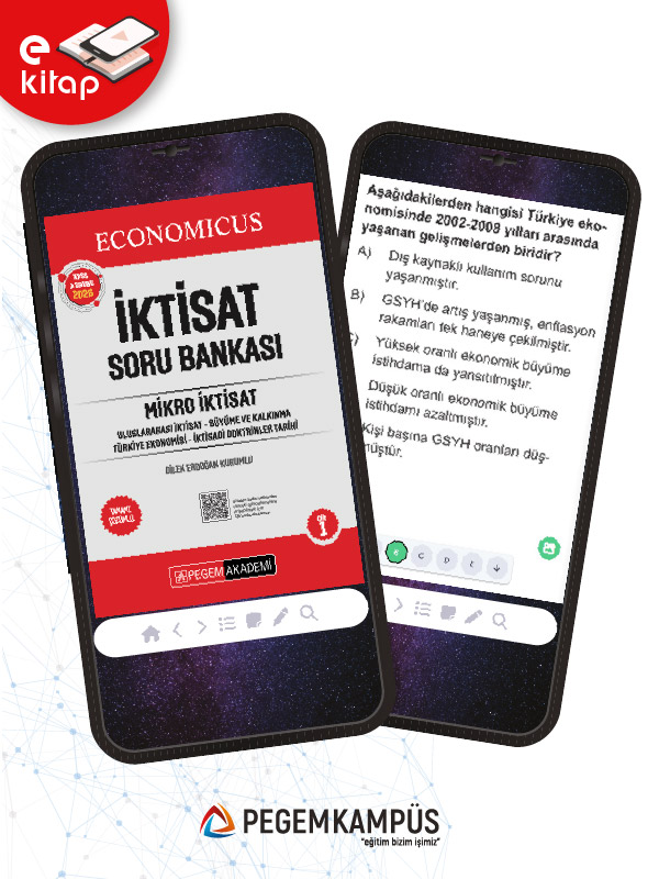 2026 KPSS A Grubu Economicus Mikro İktisat (Cilt 1) Tamamı Çözümlü E-Soru Bankası 2026 KPSS A Grubu Economicus Mikro İktisat (Cilt 1) Tamamı Çözümlü E-Soru Bankası