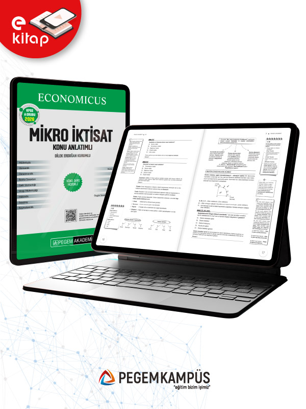 2026 KPSS A Grubu Economicus Mikro İktisat Konu Anlatımlı E-Kitap