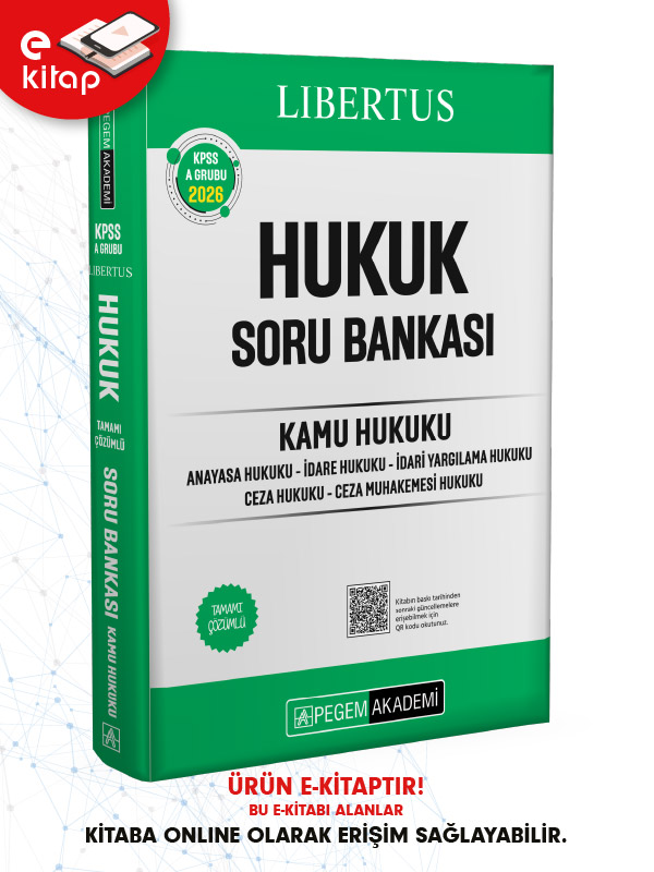 2026 KPSS A Grubu Libertus Hukuk E-Soru Bankası (Kamu Hukuku) 2026 KPSS A Grubu Libertus Hukuk E-Soru Bankası (Kamu Hukuku)