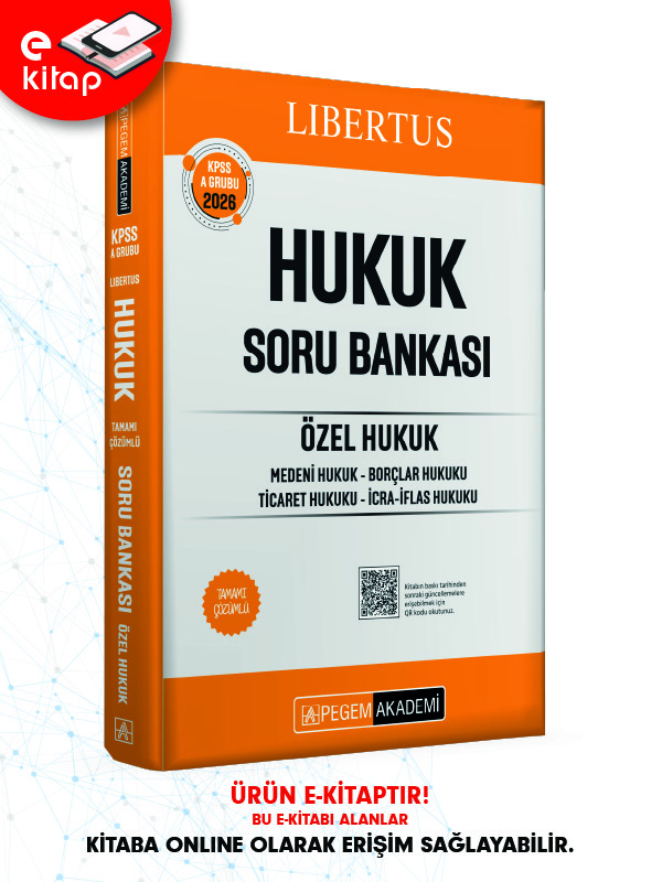 2026 KPSS A Grubu Libertus Hukuk E-Soru Bankası (Özel Hukuk) 2026 KPSS A Grubu Libertus Hukuk E-Soru Bankası (Özel Hukuk)
