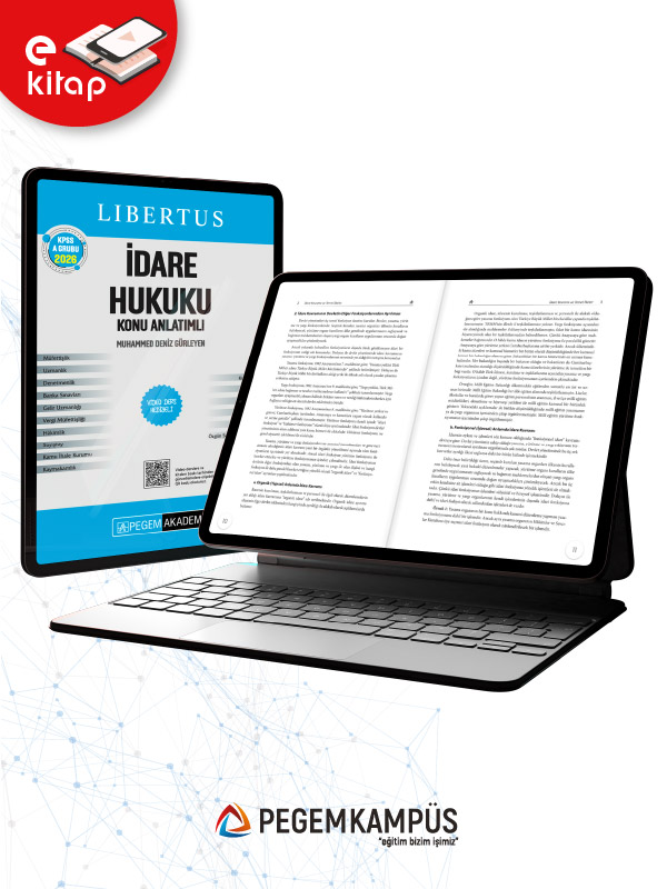 2026 KPSS A Grubu Libertus İdare Hukuku Konu Anlatımlı E-Kitap