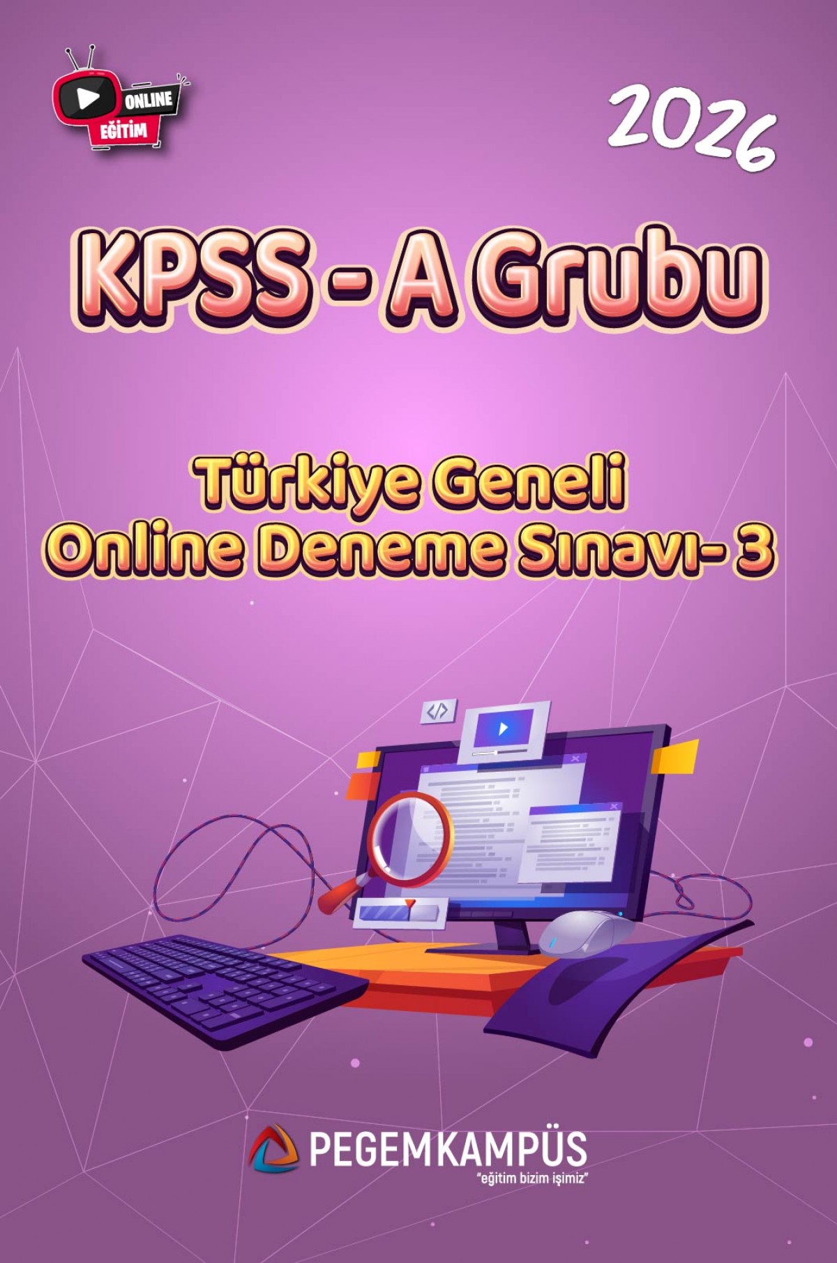 2026 KPSS A Grubu Türkiye Geneli Online Deneme Sınavı-3