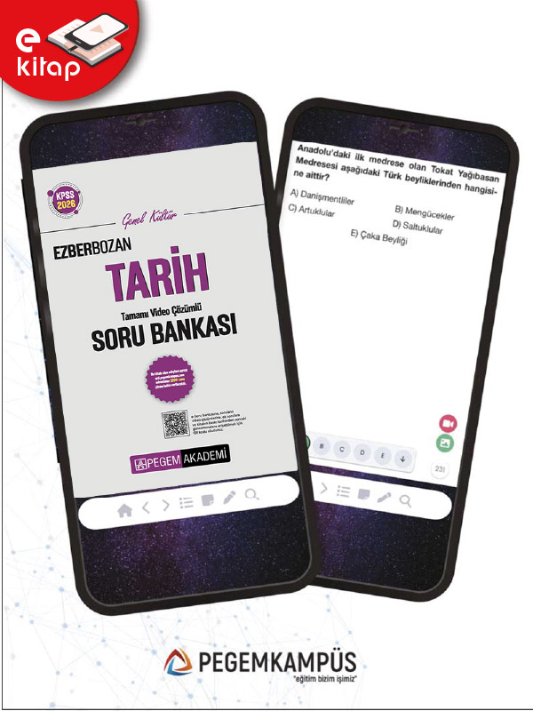 2026 KPSS Genel Kültür Tarih Tamamı Video Çözümlü Ezberbozan E-Soru Bankası 2026 KPSS Genel Kültür Tarih Tamamı Video Çözümlü Ezberbozan E-Soru Bankası