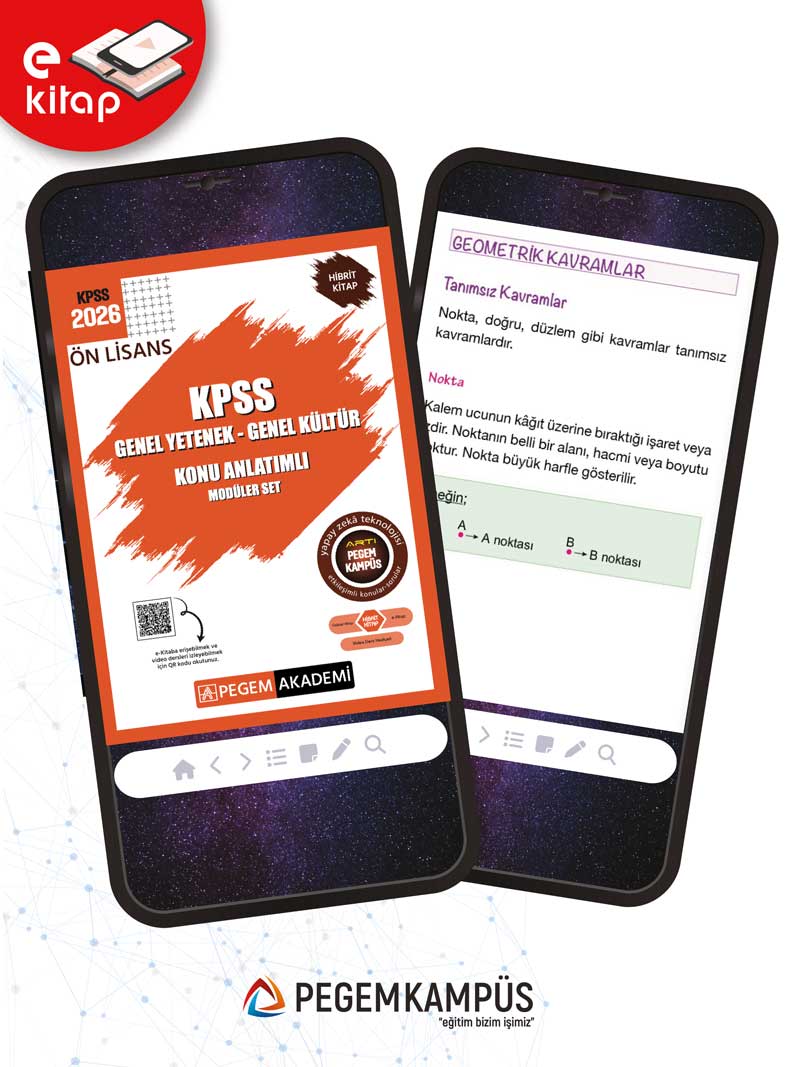 2026 KPSS Ön Lisans Genel Yetenek Genel Kültür Konu Anlatımlı Modüler E-Kitap Seti