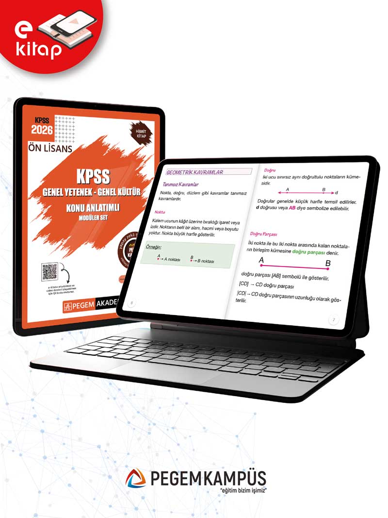 2026 KPSS Ön Lisans Genel Yetenek Genel Kültür Konu Anlatımlı Modüler E-Kitap Seti