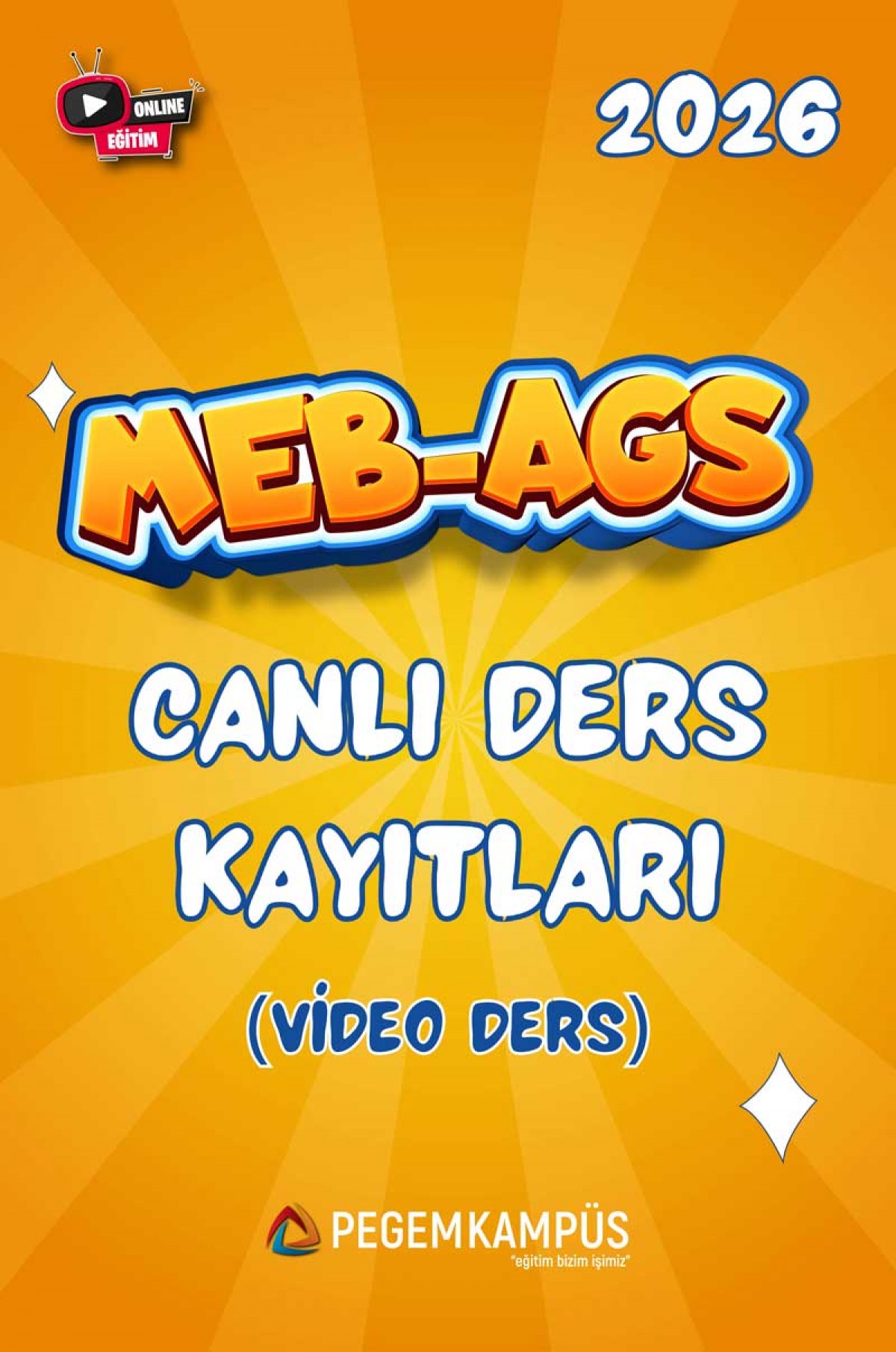 2026 MEB-AGS Canlı Ders Kayıtları (Video Ders)
