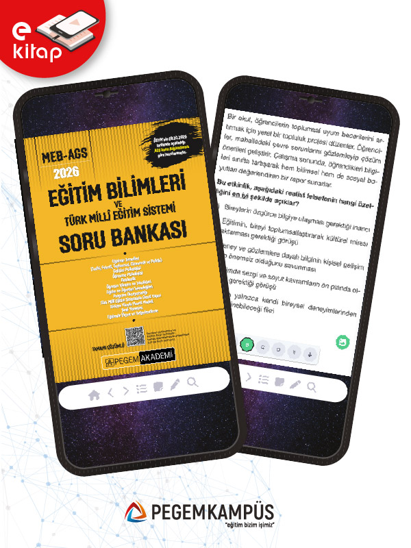 2026 MEB-AGS Eğitim Bilimleri ve Türk Millî Eğitim Sistemi Tamamı Çözümlü E-Soru Bankası