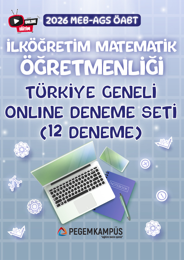2026 MEB-AGS ÖABT İlköğretim Matematik Öğretmenliği Türkiye Geneli Online Deneme Seti (12 Deneme) 2026 MEB-AGS ÖABT İlköğretim Matematik Öğretmenliği Türkiye Geneli Online Deneme Seti (12 Deneme)