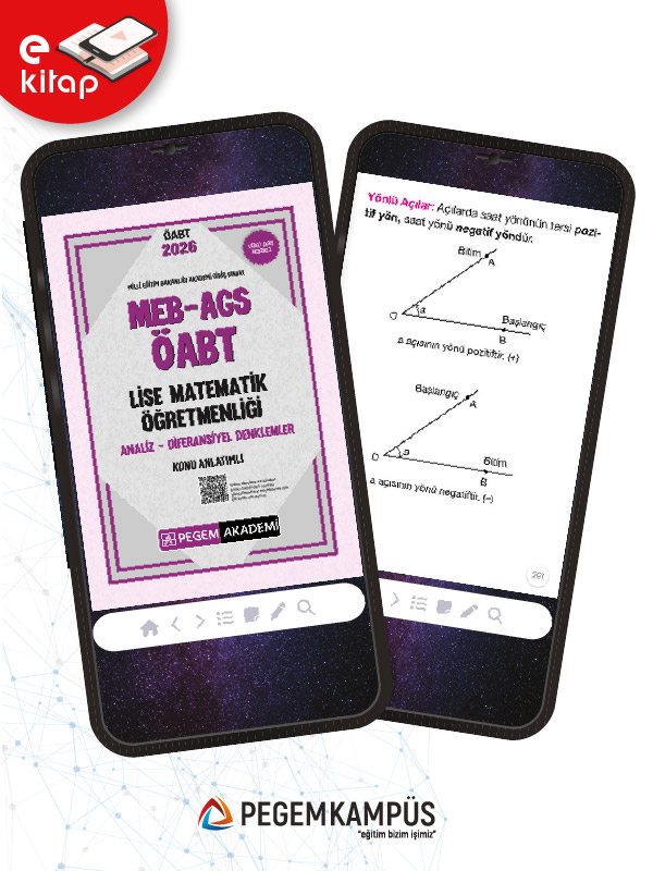 2026 MEB-AGS ÖABT Lise Matematik Öğretmenliği Konu Anlatımlı E-Kitap Seti