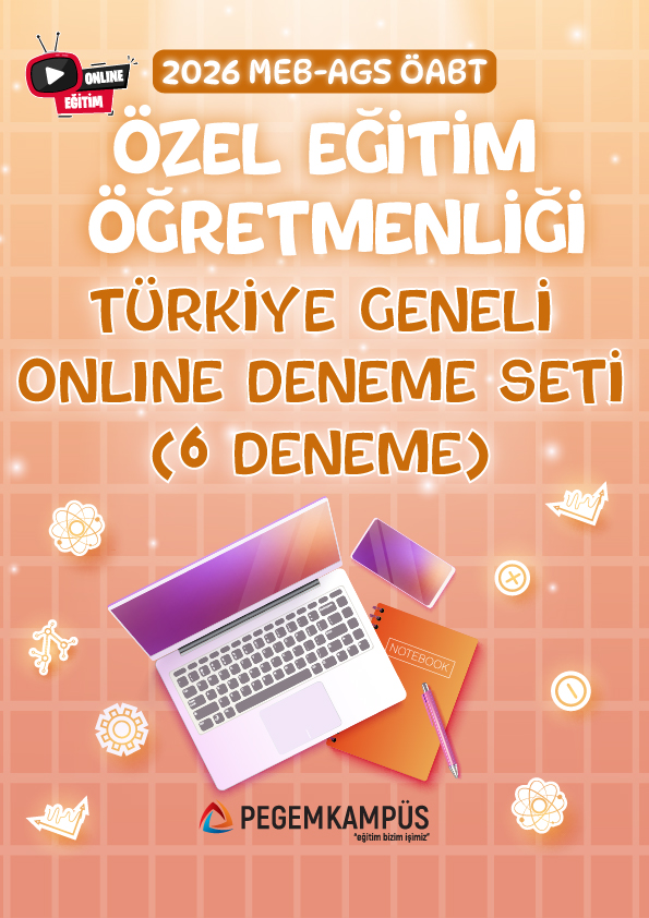 2026 MEB-AGS ÖABT Özel Eğitim Öğretmenliği Türkiye Geneli Online Deneme Seti (6 Deneme)