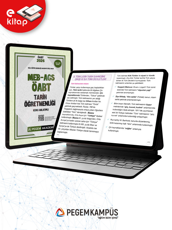 2026 MEB-AGS ÖABT Tarih Öğretmenliği Konu Anlatımlı E-Kitap 2026 MEB-AGS ÖABT Tarih Öğretmenliği Konu Anlatımlı E-Kitap