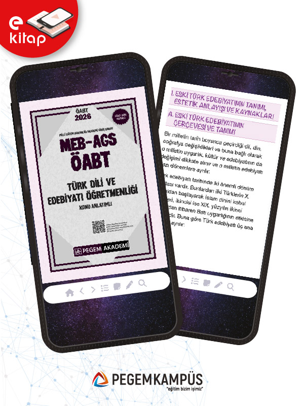 2026 MEB-AGS ÖABT Türk Dili ve Edebiyatı Öğretmenliği Konu Anlatımlı E-Kitap