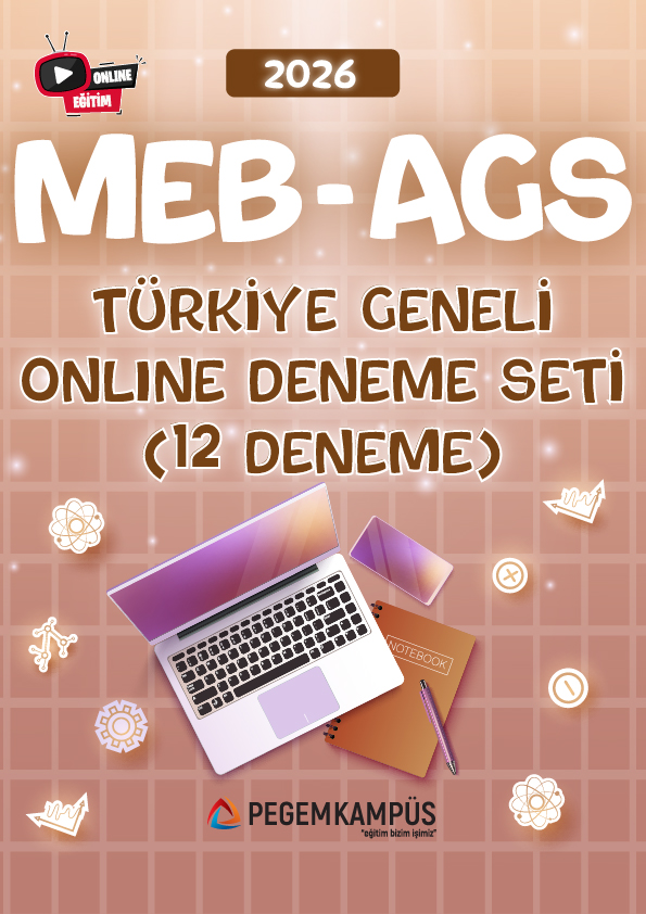 2026 MEB-AGS Türkiye Geneli Online Deneme Seti (12 Deneme)