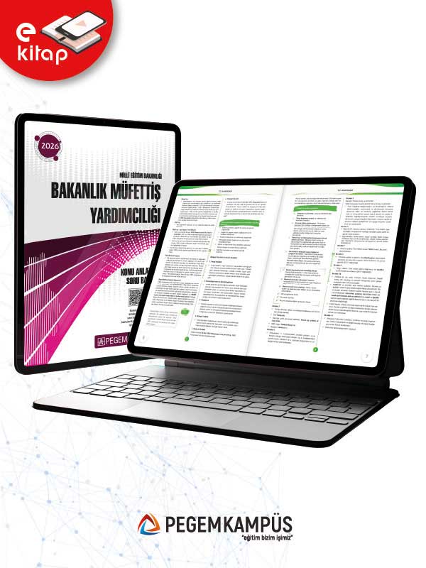 2026 MEB Bakanlık Müfettiş Yardımcılığı Konu Anlatımlı Soru Bankası E-Kitap