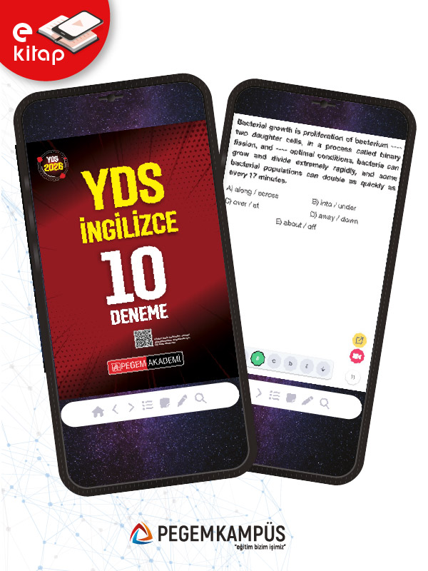 2026 YDS İngilizce 10 Deneme E-Kitap