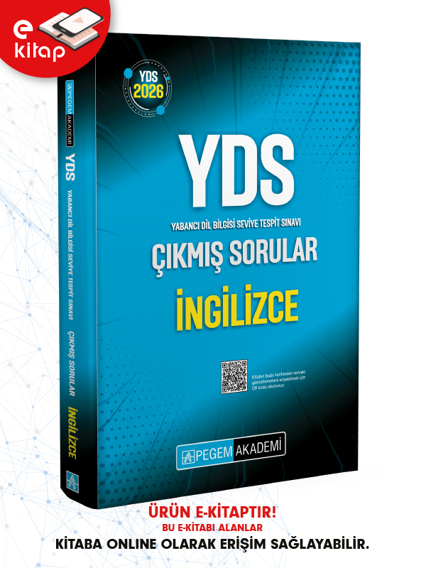 2026 YDS İngilizce Çıkmış Sorular E-Kitap