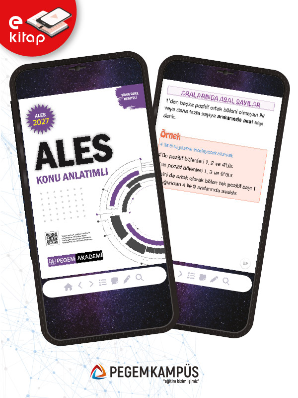 2027 ALES Konu Anlatımlı E-Kitap (Video Ders Hediyeli)