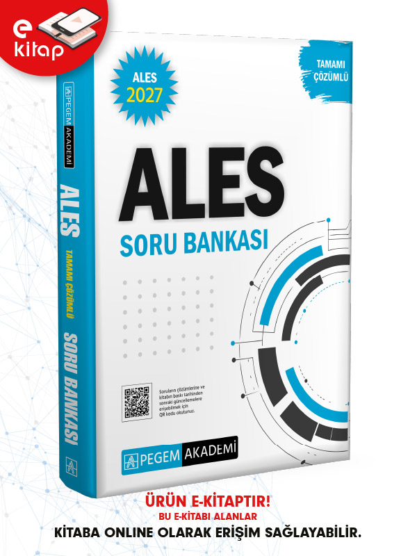 2027 ALES Tamamı Çözümlü E-Soru Bankası 2027 ALES Tamamı Çözümlü E-Soru Bankası