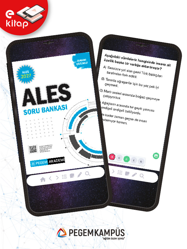 2027 ALES Tamamı Çözümlü E-Soru Bankası 2027 ALES Tamamı Çözümlü E-Soru Bankası