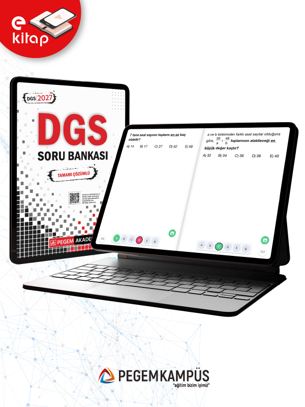 2027 DGS Tamamı Çözümlü E-Soru Bankası 2027 DGS Tamamı Çözümlü E-Soru Bankası