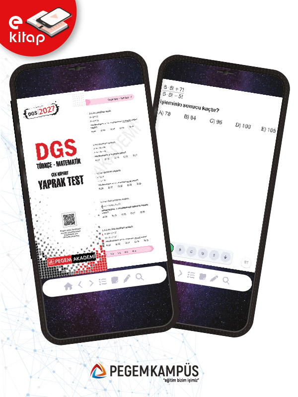 2027 DGS Türkçe-Matematik Çek Kopart Yaprak Test E-Kitap 2027 DGS Türkçe-Matematik Çek Kopart Yaprak Test E-Kitap