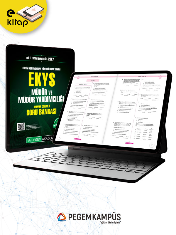 2027 EKYS MEB Müdür ve Müdür Yardımcılığı Soru Bankası E-Kitap