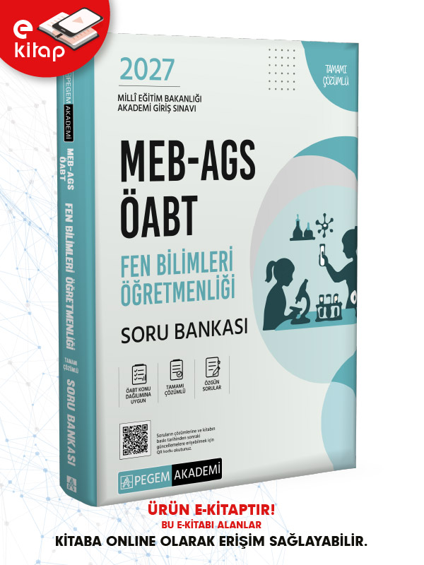 2027 MEB-AGS ÖABT Fen Bilimleri Öğretmenliği E-Soru Bankası