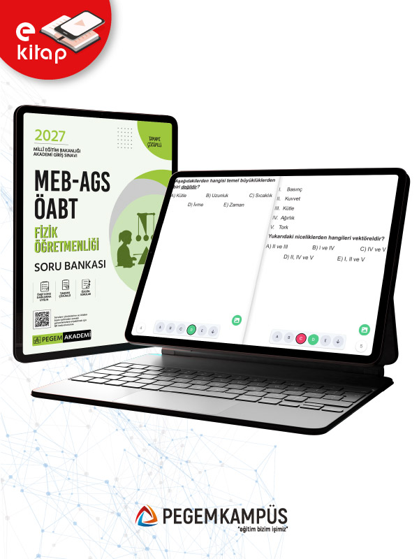 2027 MEB-AGS ÖABT Fizik Öğretmenliği E-Soru Bankası 2027 MEB-AGS ÖABT Fizik Öğretmenliği E-Soru Bankası