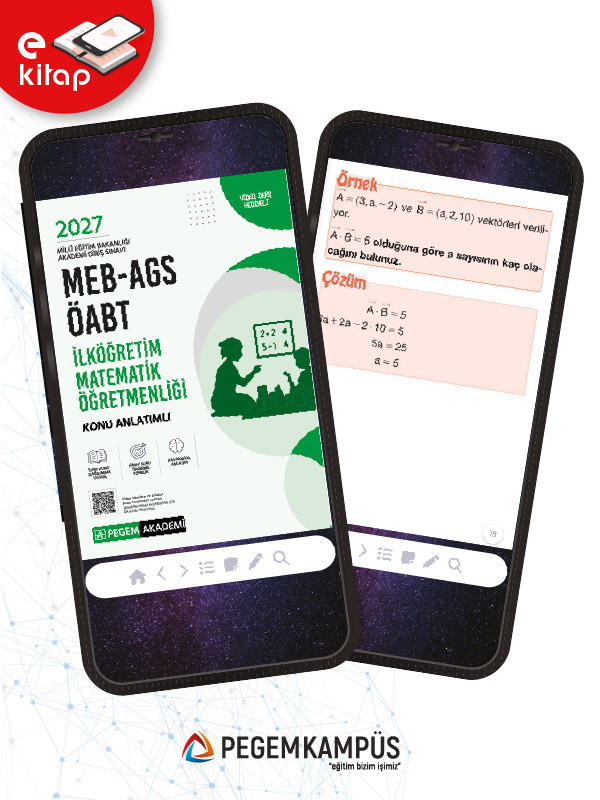 2027 MEB-AGS ÖABT İlköğretim Matematik Öğretmenliği Konu Anlatımlı E-Kitap Seti