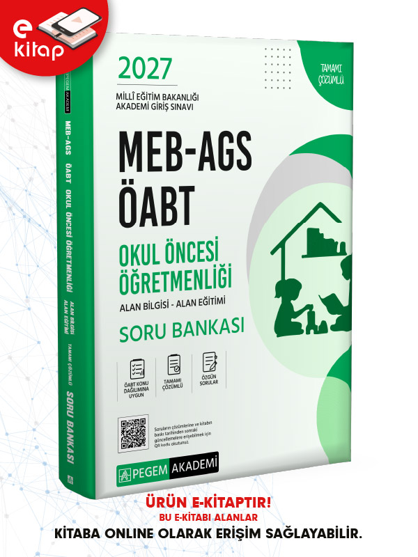 2027 MEB-AGS ÖABT Okul Öncesi Öğretmenliği E-Soru Bankası
