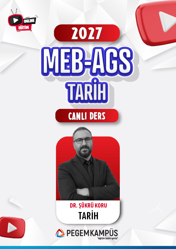 2027 MEB-AGS Tarih Canlı Ders