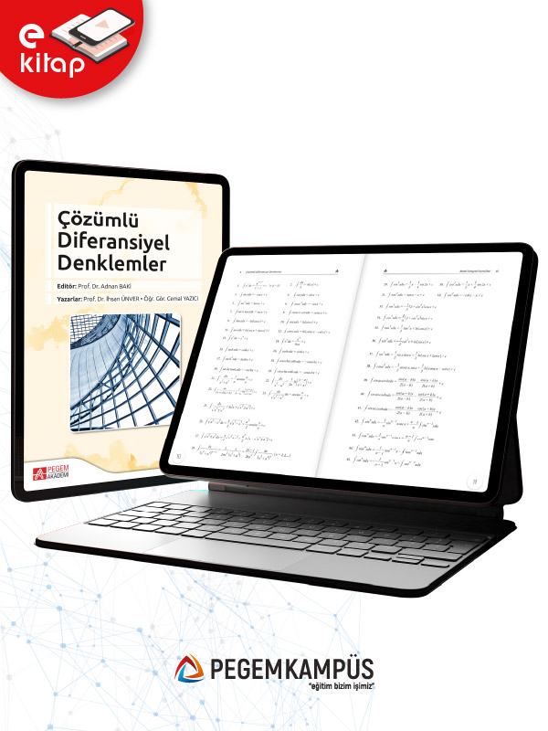 Çözümlü Diferansiyel Denklemler (e-kitap) Çözümlü Diferansiyel Denklemler (e-kitap)