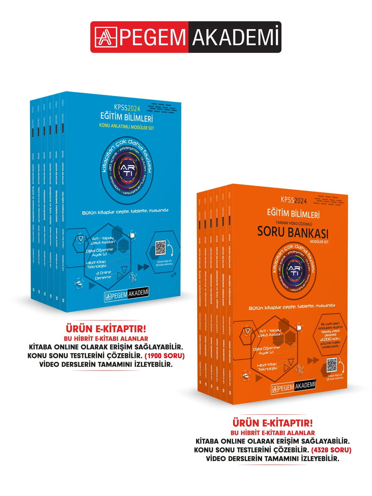 E-KİTAP 2024 KPSS Eğitim Bilimleri Konu Anlatımlı Modüler Set + 2024 KPSS Eğitim Bilimleri Tamamı Video Çözümlü Soru Bankası Modüler Seti (6 Kitap)