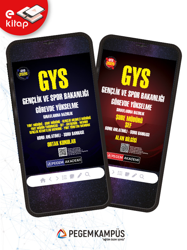 E-KİTAP - 2026 GYS Gençlik ve Spor Bakanlığı Görevde Yükselme Sınavlarına Hazırlık Şube Müdürü Şef Konu Anlatımlı Soru Bankası ALAN BİLGİSİ + 2026 GYS Gençlik ve Spor Bakanlığı Görevde Yükselme Sınavlarına Hazırlık Konu Anl