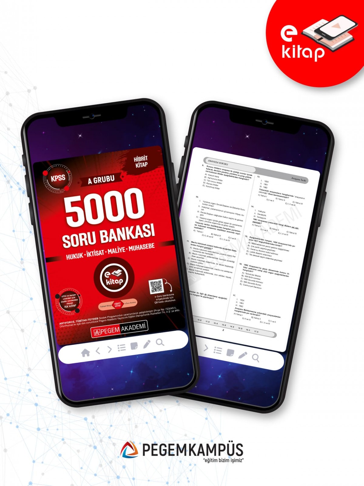 KPSS A Grubu 5000 E-Soru Bankası
