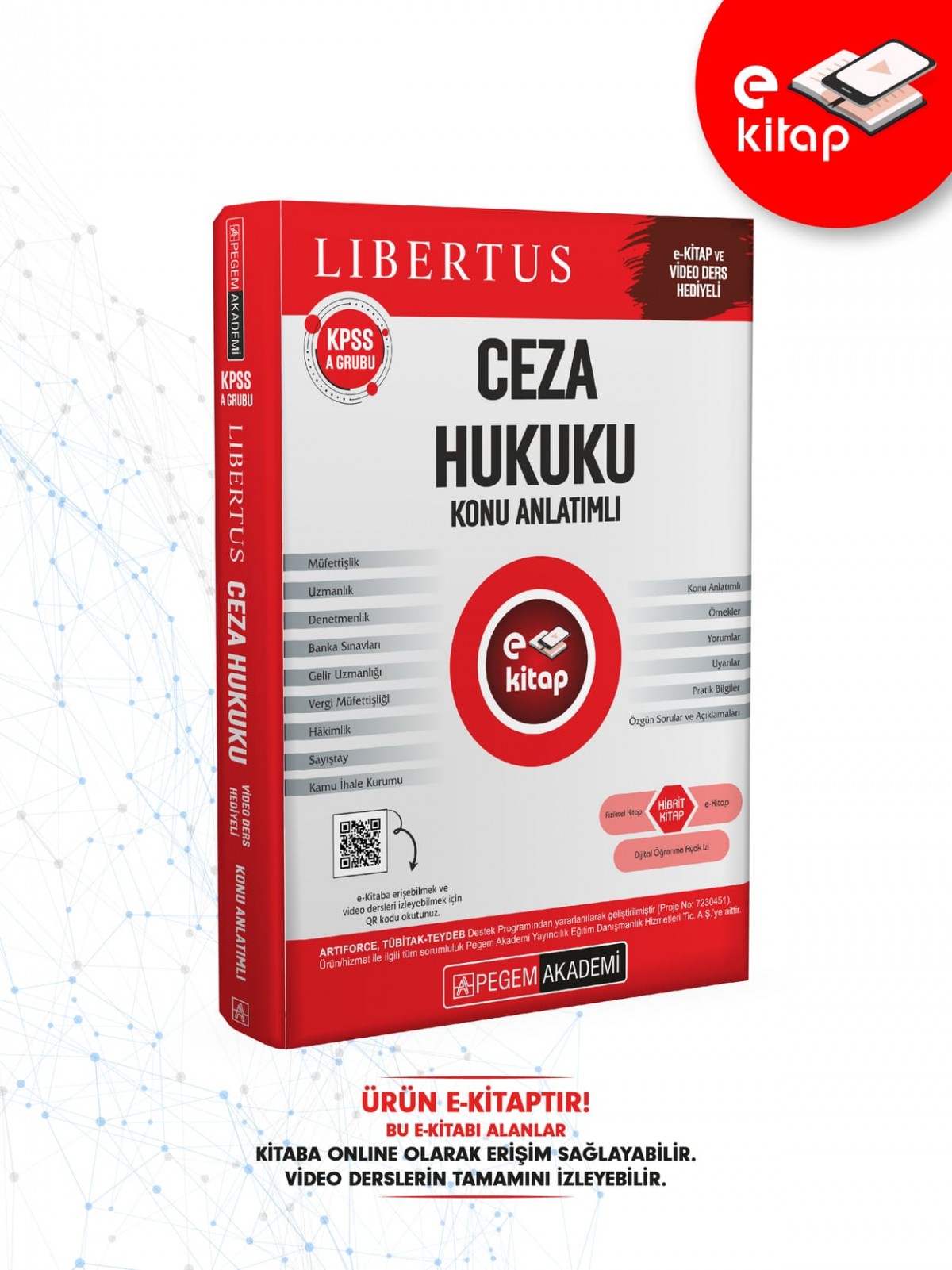 2025 KPSS A Grubu Libertus Ceza Hukuku Konu Anlatımlı E-Kitap