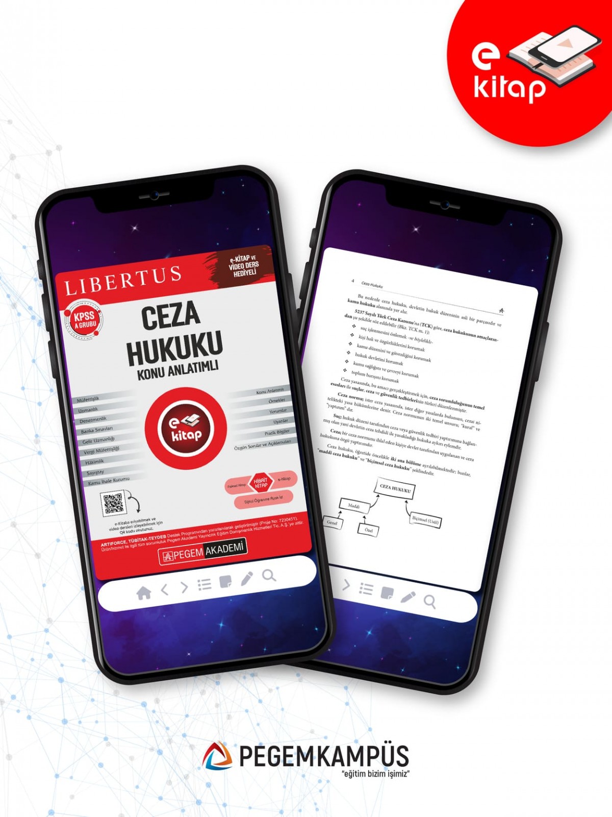 2025 KPSS A Grubu Libertus Ceza Hukuku Konu Anlatımlı E-Kitap